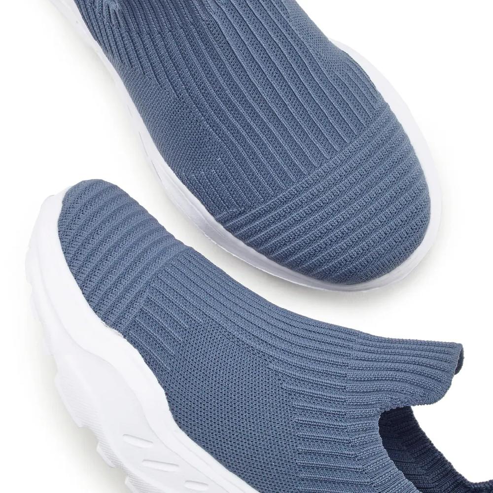 LASCANA Sneaker »Slip-On-Sneaker Halbschuh Slipper« Freizeitschuh elastisches Mesh leichte Sohle VEGAN bestellen Heißer Verkauf
