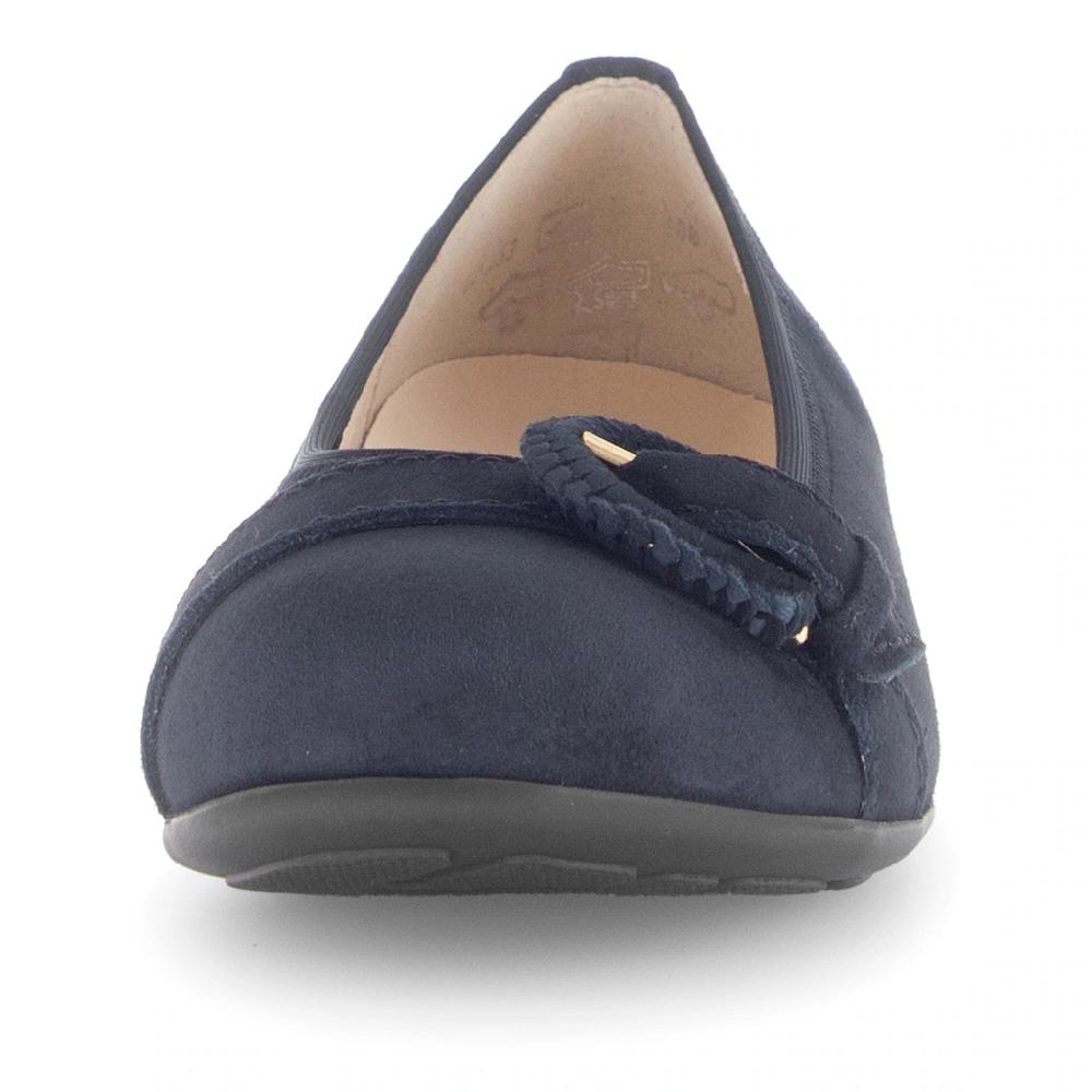 Gabor Ballerina »FLORENZ« Blockabsatz Businessschuh Komfortschuh mit Elastikeinfass Weite G ▷ für Neueste Stile