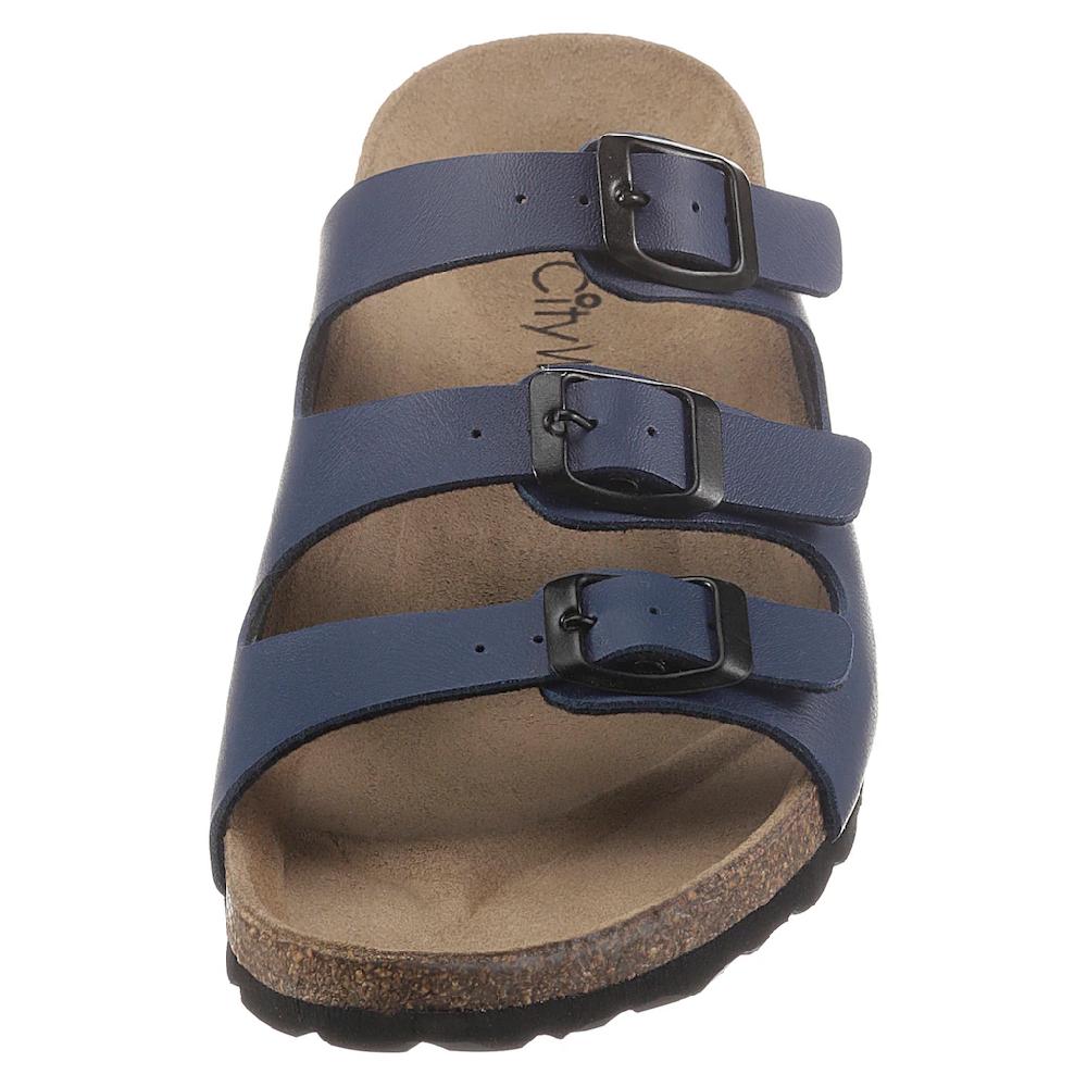 Aniston SHOES Pantolette Gartenschuh Berufsschuh Hausschuh mit Veloursleder-Fußbett Zeitbegrenzte Promotion