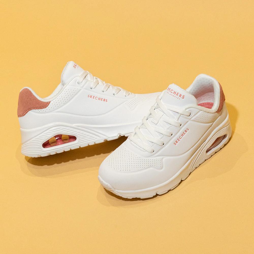 Skechers Sneaker »UNO - POP BACK« Freizeitschuh Halbschuh Schnürschuh komfortabler Skech-Air Funktion online bestellen Bis zu 50% Rabatt
