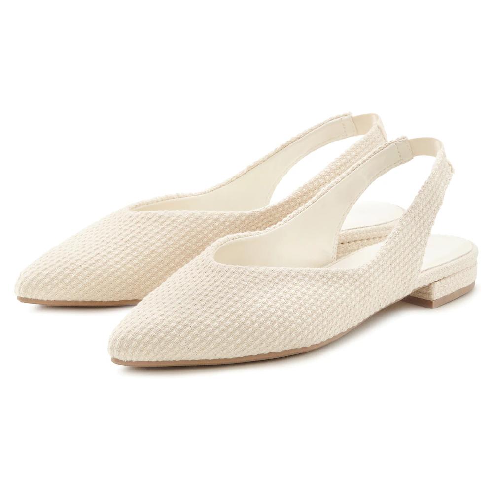 LASCANA Ballerina Sling-Ballerina VEGAN