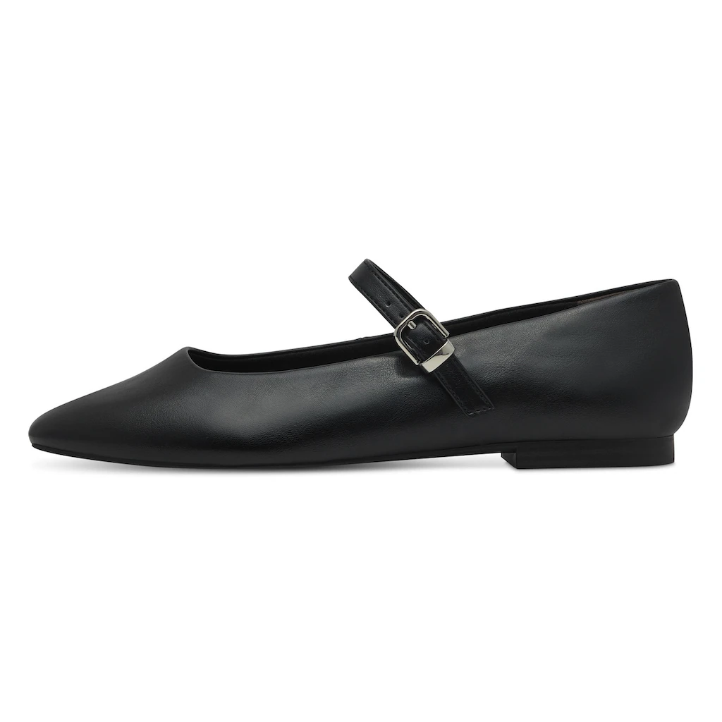 Tamaris Riemchenballerina Blockabsatz Businessschuh Flats in veganer Verarbeitung online kaufen Discount Store für neue Produkte