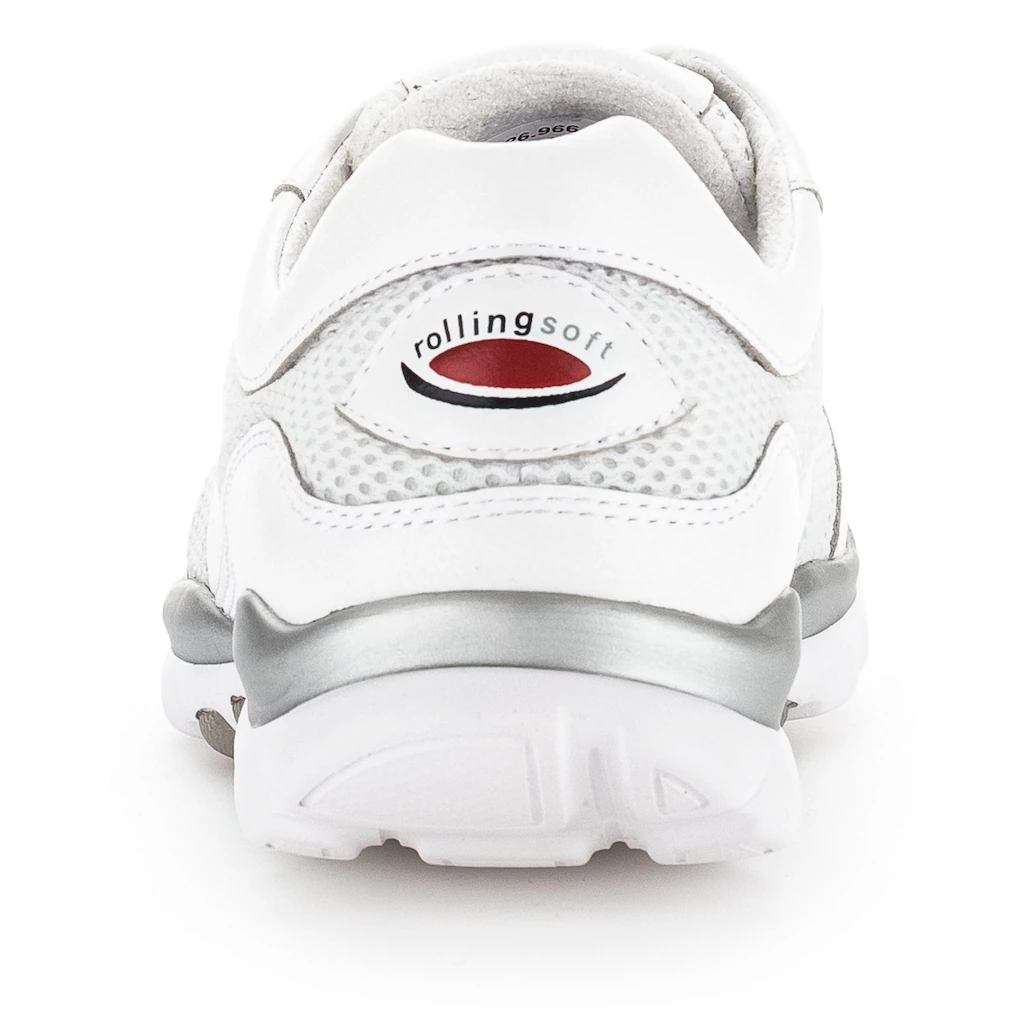 Gabor Rollingsoft Sneaker mit sportlichem Mesheinsatz Freizeitschuh Halbschuh Schnürschuh Begrenzt auf 3 Tage