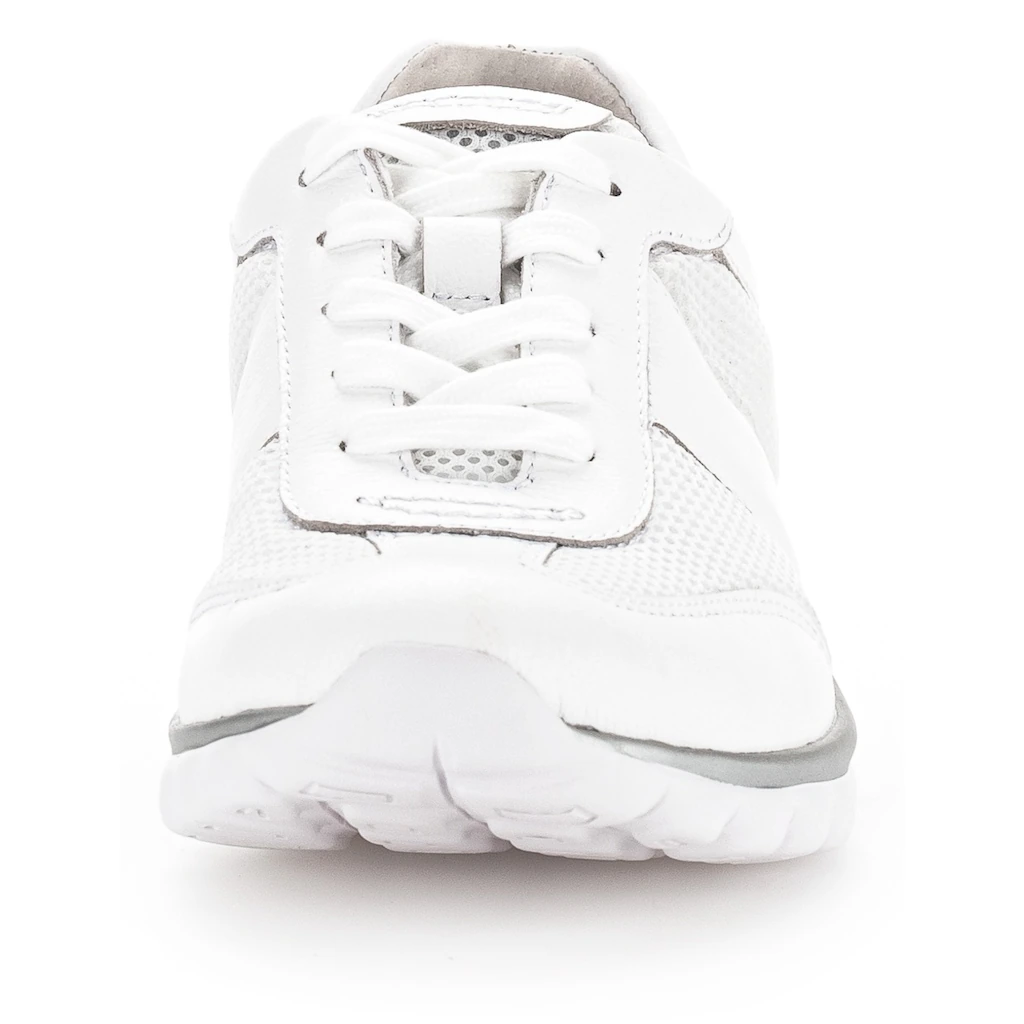 Gabor Rollingsoft Sneaker mit sportlichem Mesheinsatz Freizeitschuh Halbschuh Schnürschuh Begrenzt auf 3 Tage