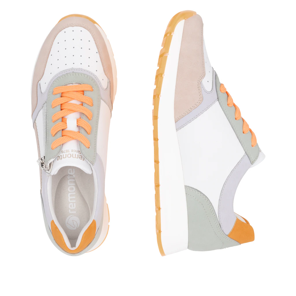 Remonte Keilsneaker Freizeitschuh Halbschuh Schnürschuh mit gepolstertem Schaftrand kaufen Hotsell