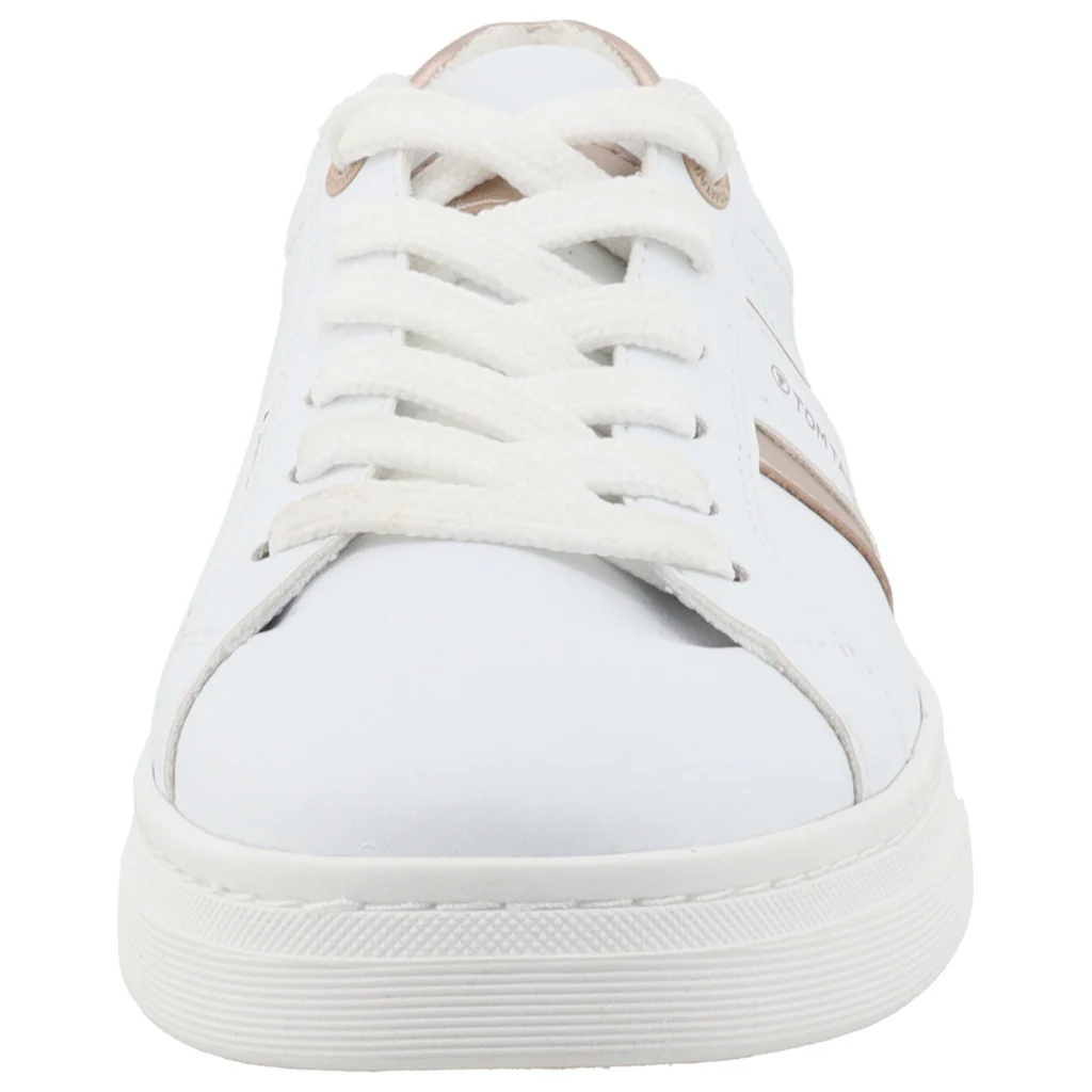 TOM TAILOR Sneaker Freizeitschuh Halbschuh Schnürschuh Kontrastbesatz an der Ferse online kaufen Günstiger Verkauf