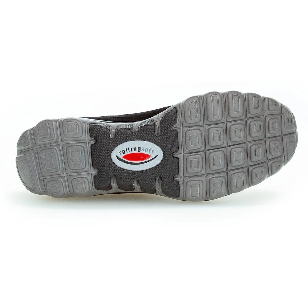 Gabor Rollingsoft Keilsneaker mit Logoschriftzug an der Ferse Freizeitschuh Halbschuh Schnürschuh ▷ für Blitzverkäufe