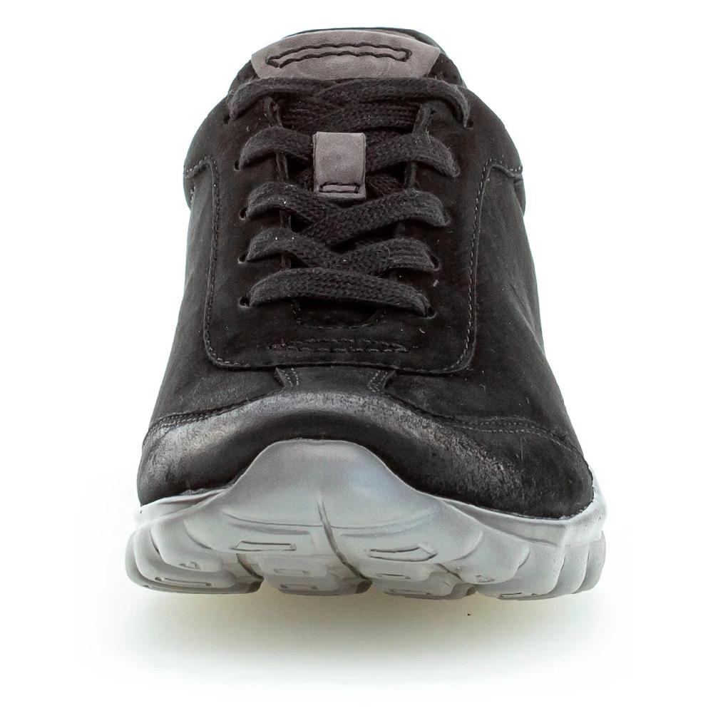 Gabor Rollingsoft Keilsneaker mit Logoschriftzug an der Ferse Freizeitschuh Halbschuh Schnürschuh ▷ für Blitzverkäufe