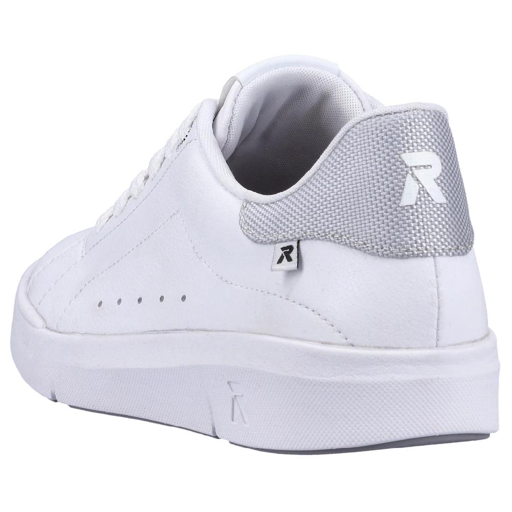 (RIEKER Sport Sneaker in monochromer Optik Freizeitschuh Halbschuh Schnürschuh Kostenloser Versand