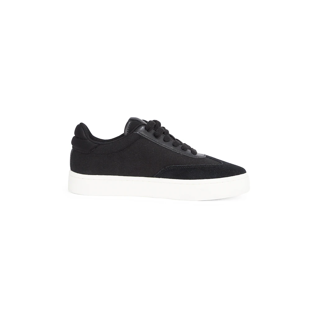 Calvin Klein Jeans Sneaker »CLASSIC CUPSOLE LOW MIX MG WN« Schnürschuh Freizeitschuh Halbschuh mit Logoschriftzug seitlich kaufen Limitierter Zeitrabatt