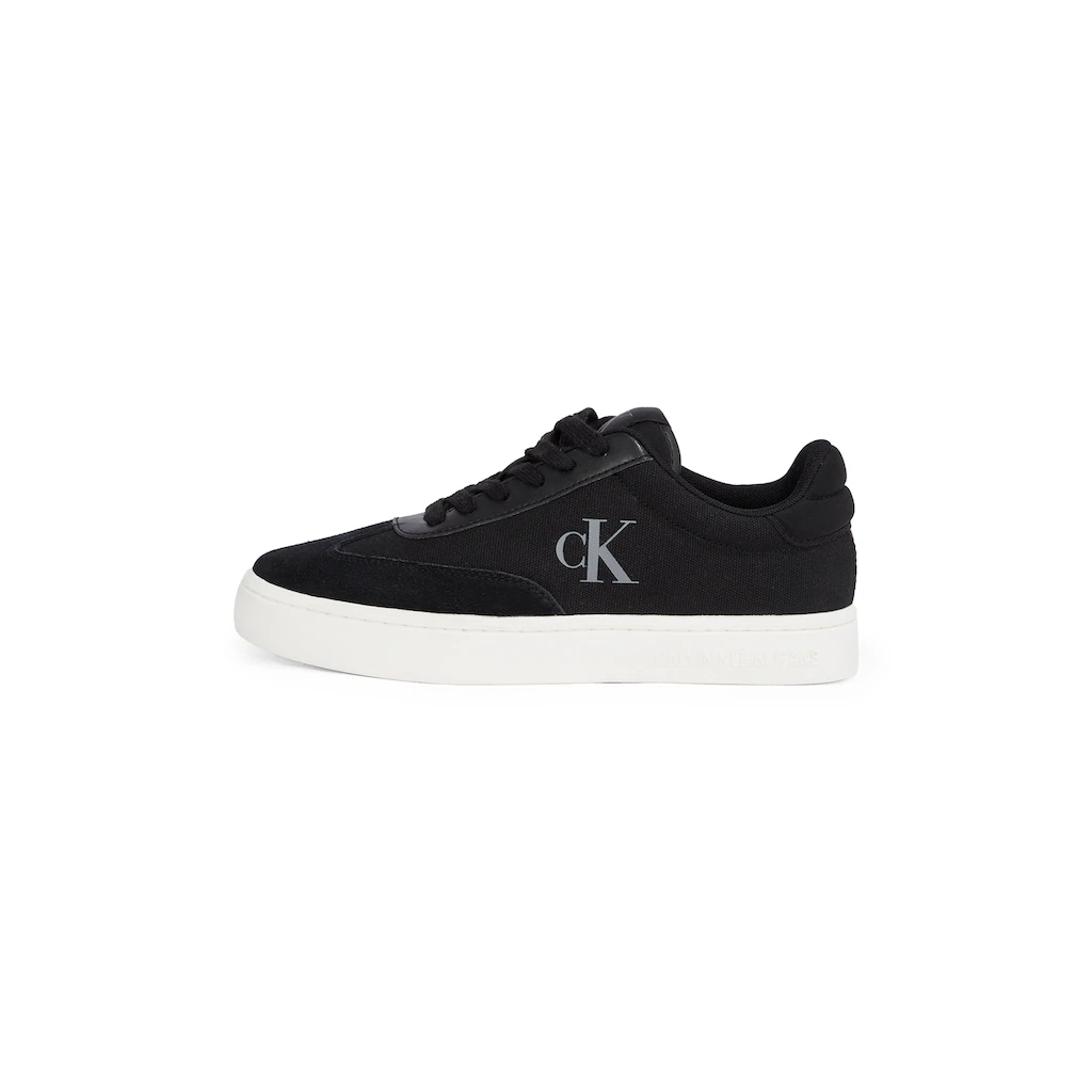 Calvin Klein Jeans Sneaker »CLASSIC CUPSOLE LOW MIX MG WN« Schnürschuh Freizeitschuh Halbschuh mit Logoschriftzug seitlich kaufen Limitierter Zeitrabatt