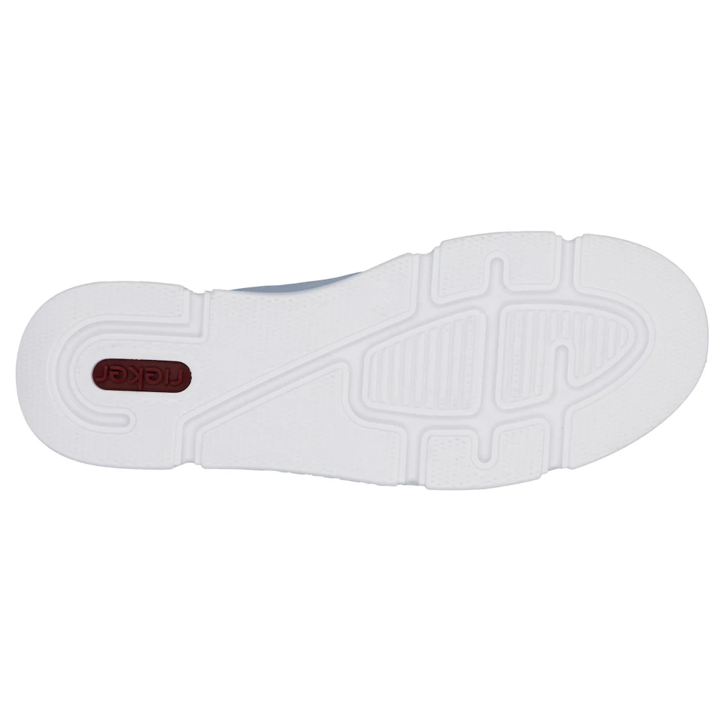 Rieker Slip-On Sneaker mit Reißverschluss außen Freizeitschuh Halbschuh Schlupfschuh kaufen Fabrik Onlineshop