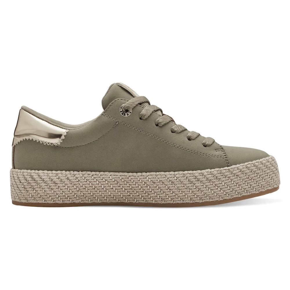 Tamaris Plateausneaker Freizeitschuh Halbschuh Schnürschuh mit Textilkordel am Plateau online kaufen Jubiläumsangebot