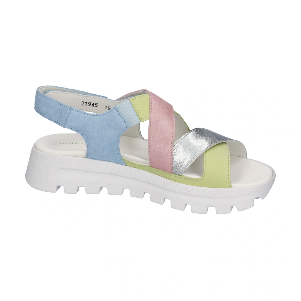 Waldläufer Plateausandale »H-NELE« Sommerschuh Klettschuh Sandalette in Komfortweite H (= sehr weit) bestellen Kauf eins, bekomm eins gratis