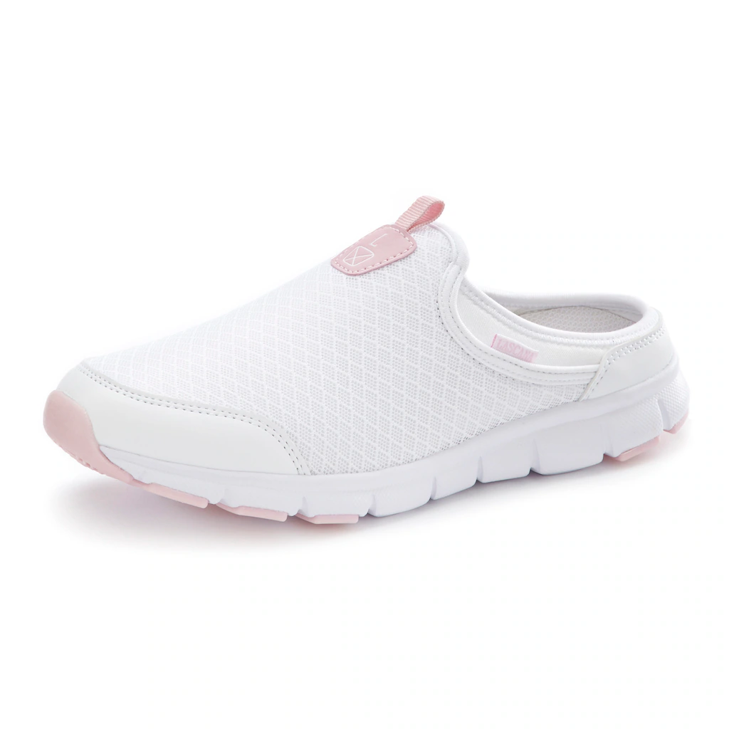 LASCANA Slip-On Sneaker Halbschuh Freizeitschuh Sabot Clogs aus leichtem Mesh-Material online bestellen Zeitbegrenzte Promotion