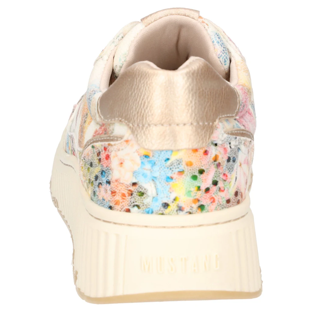 Mustang Shoes Sneaker Pride Sneaker Schnürschuh mit bunten Metallic-Besätzen Bis zu 60% Rabatt