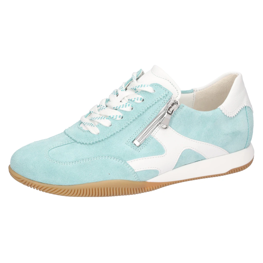 Waldläufer Sneaker »H-PAMELA« Halbschuh Freizeitschuh Schnürschuh Komfortweite H (= sehr weit)