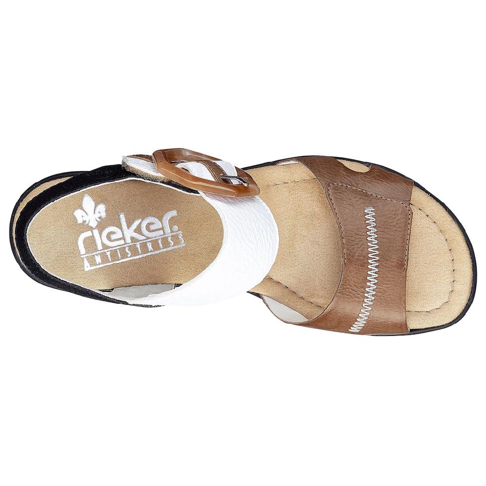 Rieker Sandalette Sommerschuh Sandale Keilabsatz im modischen Look kaufen Rabatte dieses Monats