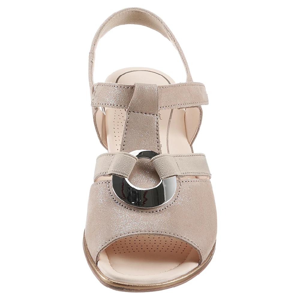 Ara Sandalette »LUGANO« Sommerschuh Sandale Blockabsatz mit Gummizug und Klettverschluss kaufen Verkauf