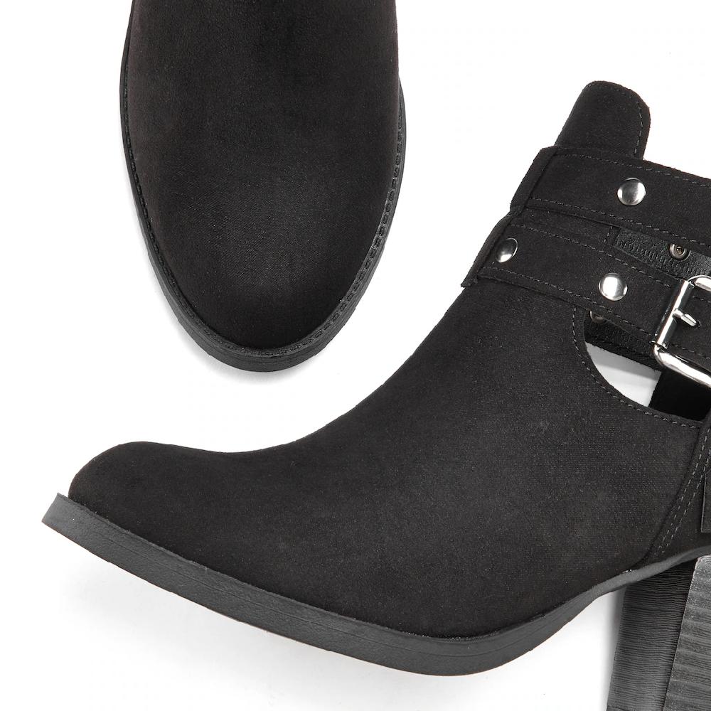 LASCANA Cowboy Stiefelette Cowboy Boots Western Stiefelette Ankleboots mit Zierschnalle VEGAN kaufen Hotsell