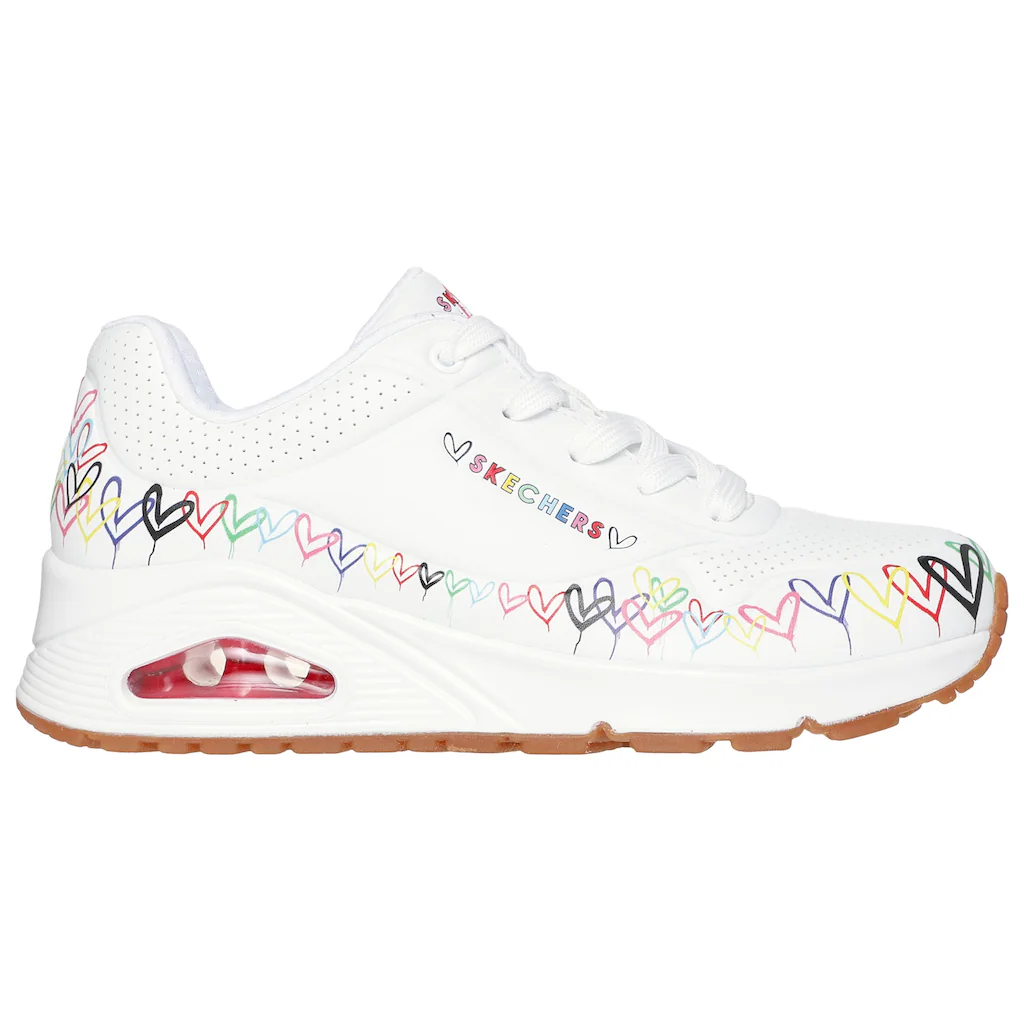 Skechers Sneaker »UNO« Keilsneaker Plateausneaker mit bedruckter Sohle Günstiger Verkauf