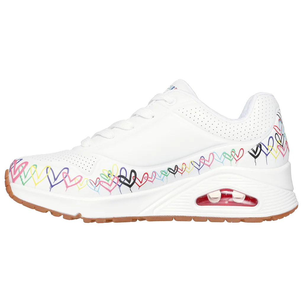 Skechers Sneaker »UNO« Keilsneaker Plateausneaker mit bedruckter Sohle Günstiger Verkauf