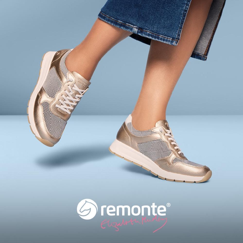 Remonte Slip-On Sneaker »Elisabeth Hurley-Collection« Freizeitschuh Halbschuh Schnürer mit Schaftrandpolsterung Meist gekauft