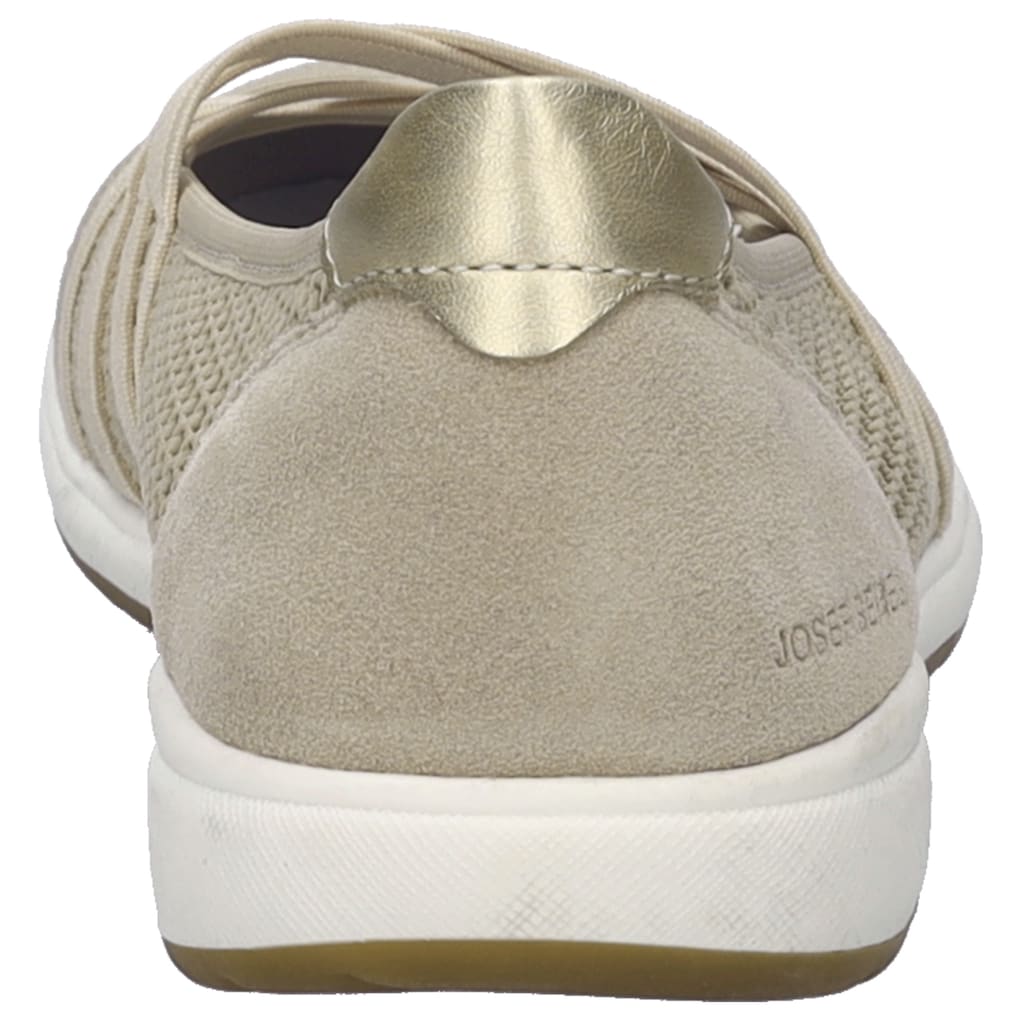 Josef Seibel Riemchenballerina »Caren 67« Slipper Sneaker Schlupfschuh mit Metallic Einsatz an der Ferse online kaufen Versandkostenfrei