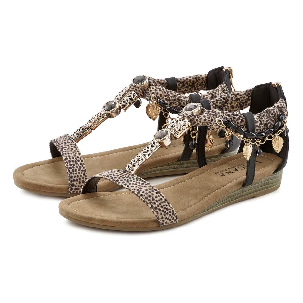 LASCANA Sandale Sandalette Sommerschuh im Festival-Look VEGAN online bestellen Vatertagsangebot