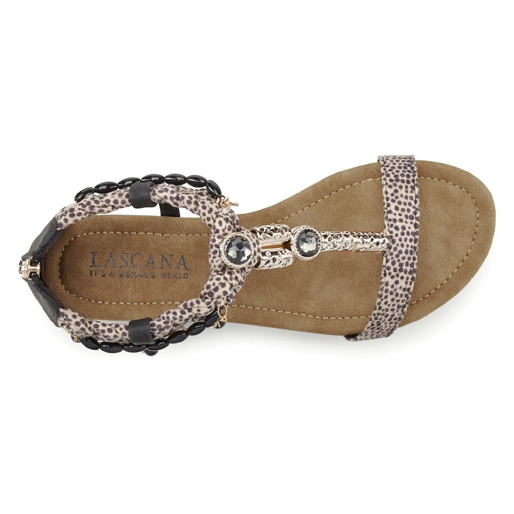 LASCANA Sandale Sandalette Sommerschuh im Festival-Look VEGAN online bestellen Vatertagsangebot