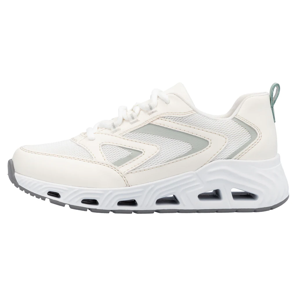 RIEKER Sport Keilsneaker Halbschuh Schnürschuh Freizeitsneaker mit gepolstertem Schaftrand Sonderangebote
