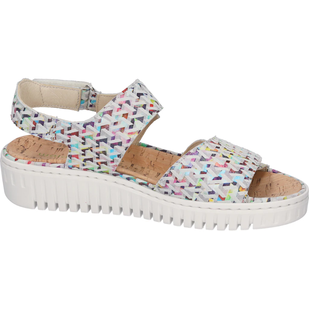 Waldläufer Keilsandalette »H-Willow« Sommerschuh Sandale Keilabsatz mit Kork-Fußbett Weite H bestellen Zeitbegrenzte Promotion