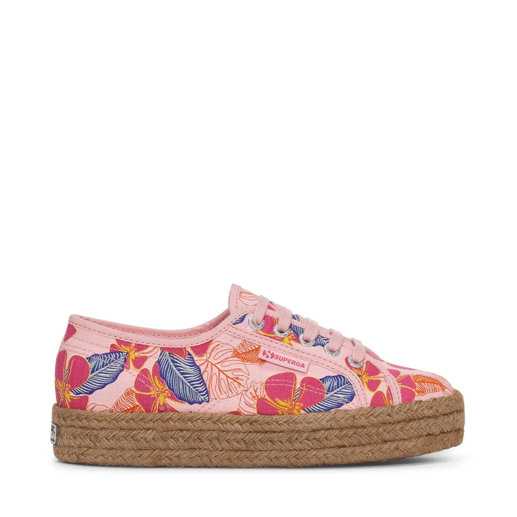 Superga Plateausneaker »2730 ROPE HIBISCUS FLOWER PRINT« bestellen Bis zu 60% Rabatt