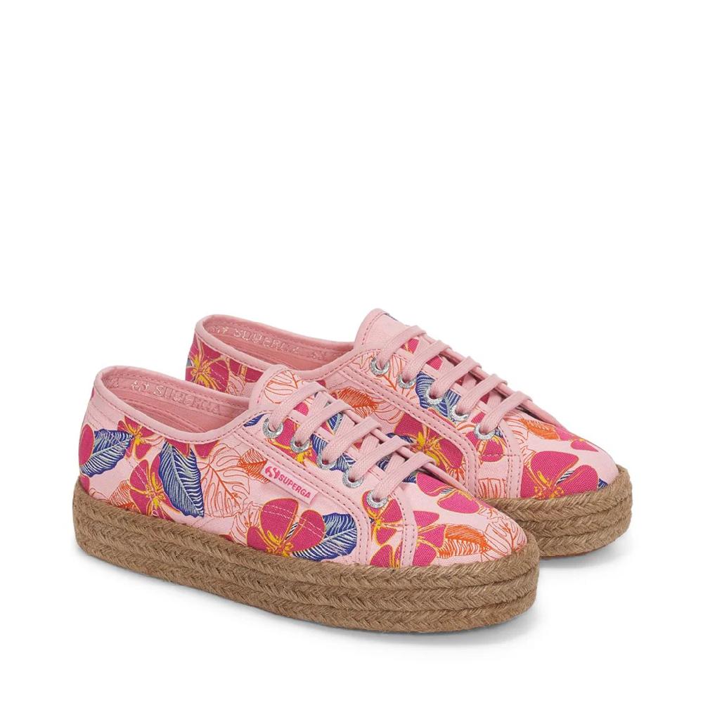 Superga Plateausneaker »2730 ROPE HIBISCUS FLOWER PRINT« bestellen Bis zu 60% Rabatt