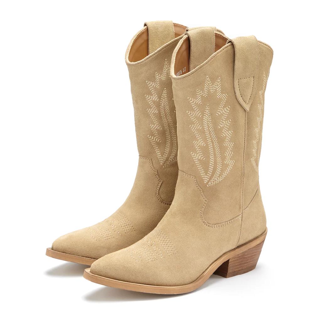 LASCANA Cowboy Boots aus hochwertigem Leder online kaufen Nur für heute