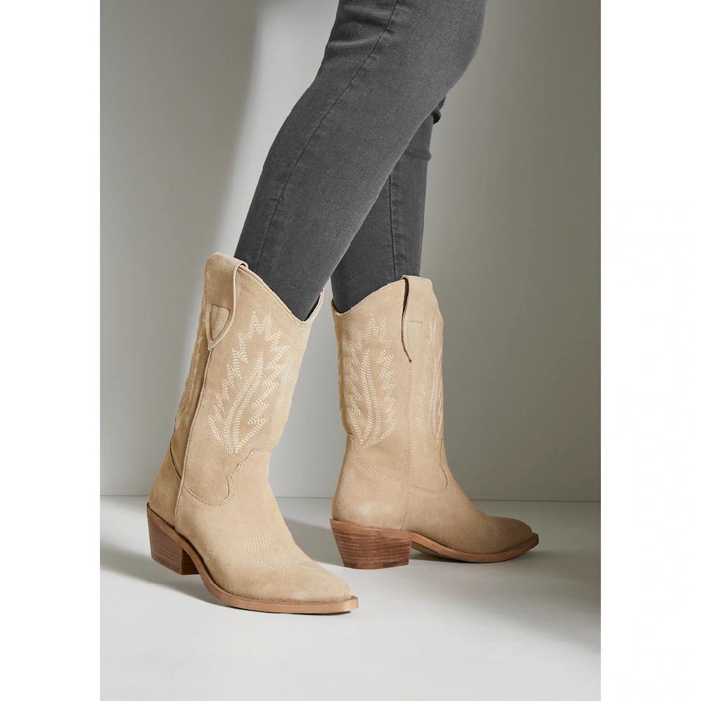 LASCANA Cowboy Boots aus hochwertigem Leder online kaufen Nur für heute