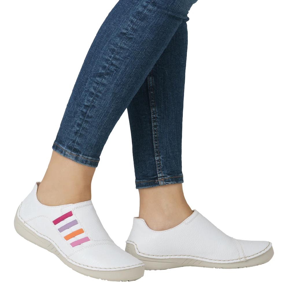 Rieker Slipper Slip-on Sneaker Schlupfschuh Halbschuh mit weicher Innnensohle online bestellen Sonderangebot der Fabrik
