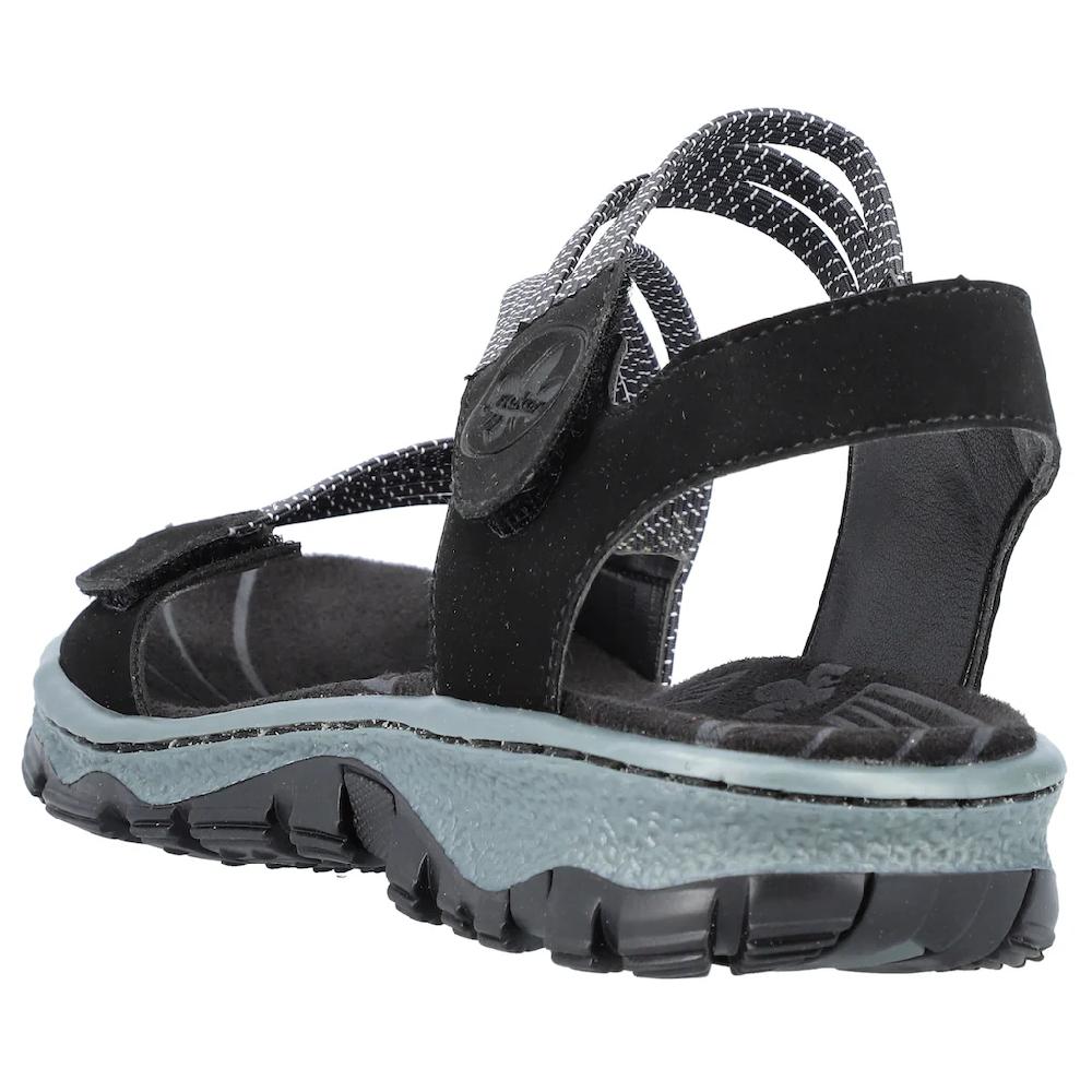 Rieker Riemchensandale Sommerschuh Sandalette Klettschuh in sportiver Optik kaufen Clearance-Verkauf