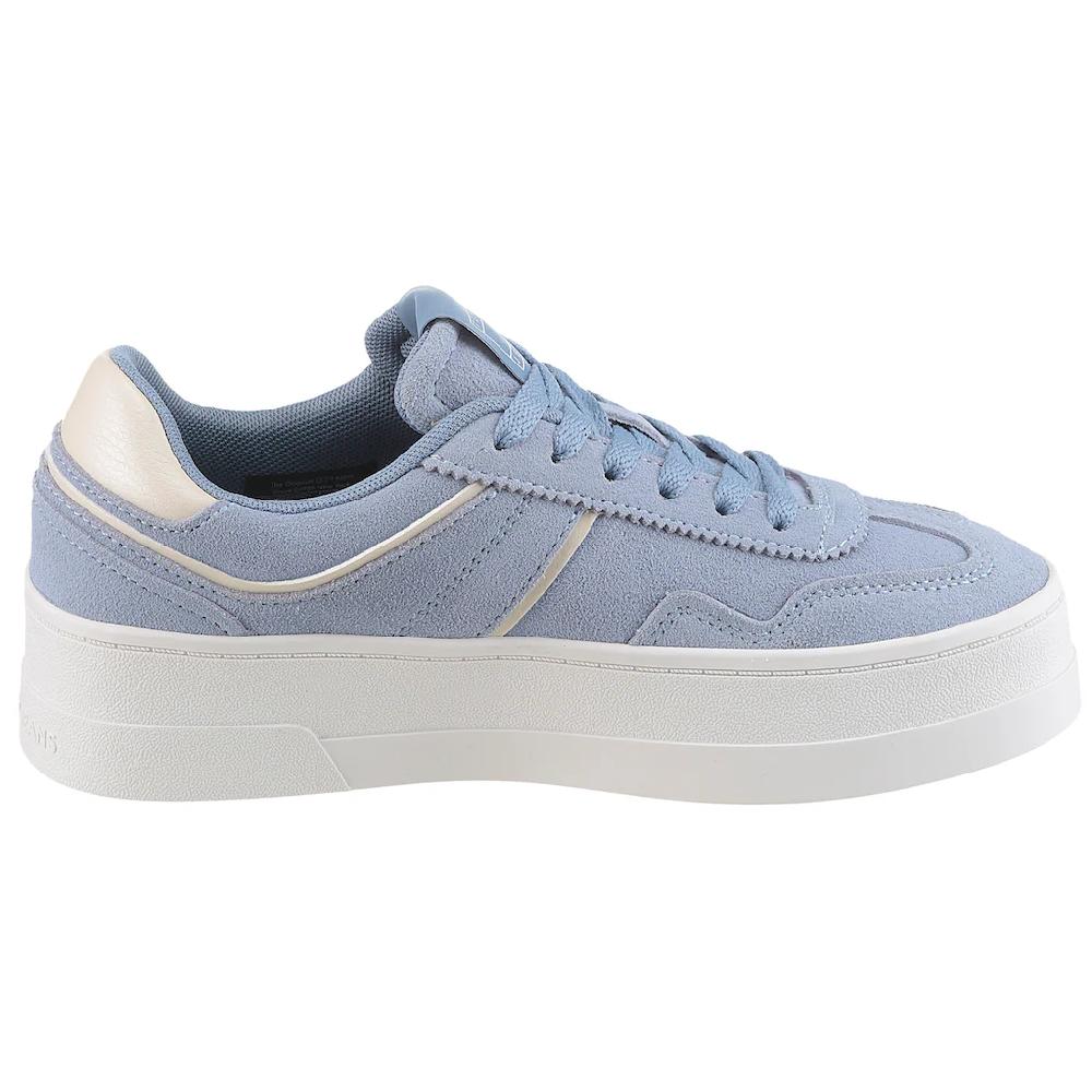 Tommy Jeans Plateausneaker »THE GREENWICH FLATFORM ELEVATED« Schnürschuh Freitzeitschuh Halbschuh mit Logo-Aufnäher online bestellen Begrenzt auf 3 Tage