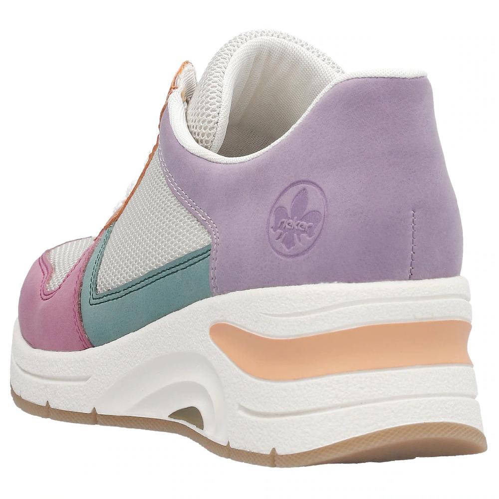 Rieker Wedgesneaker »vegan« herausnehmbarer Soft-Einlage Freizeitschuh Halbschuh Schnürschuh bestellen Günstiger Verkauf