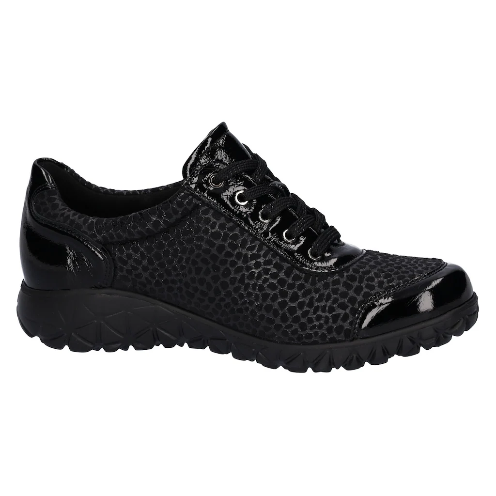 Waldläufer Sneaker »Havy-Soft« im Materialmix H-Weite Freizeitschuh Halbschuh Schnürschuh ▷ für Meist gekauft