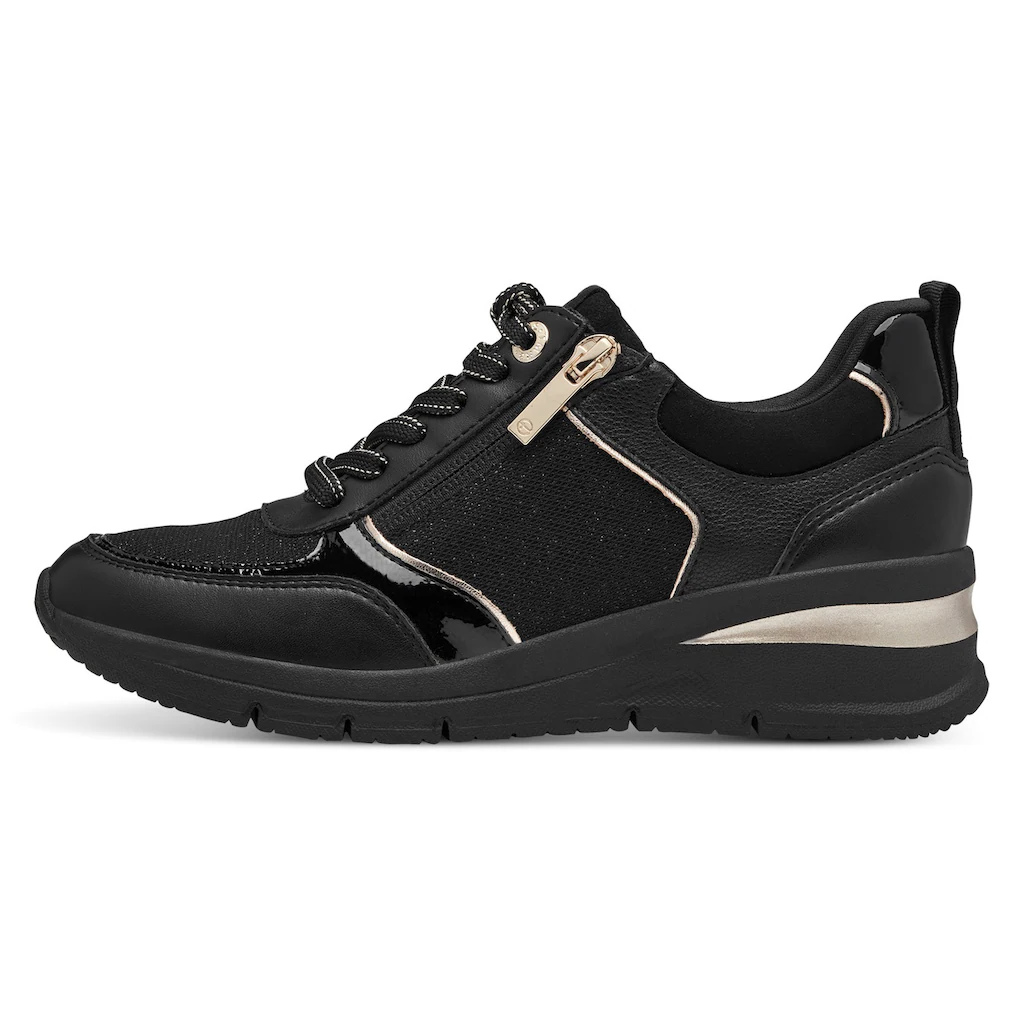Tamaris Sneaker mit Reißverschluss Freizeitschuh Halbschuh Schnürschuh online kaufen Sonderangebot