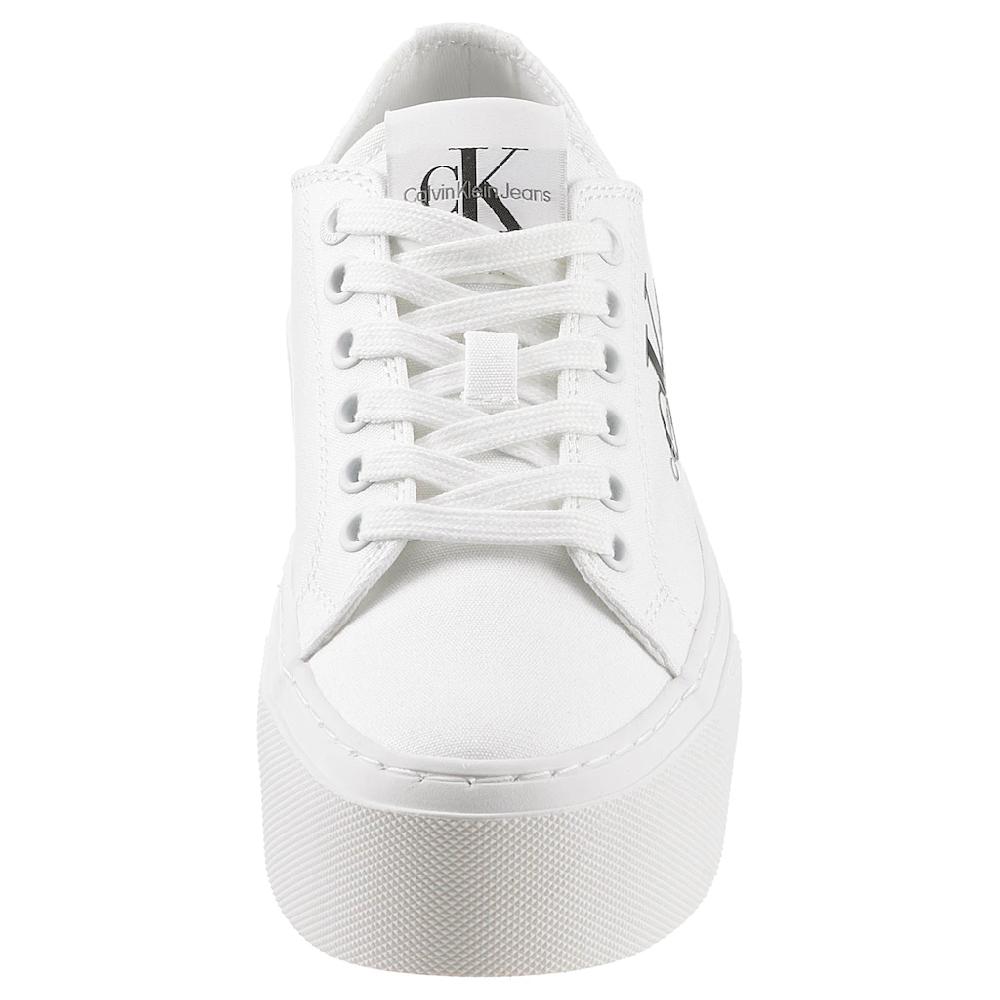 Calvin Klein Jeans Plateausneaker »JENNA 19T *I« mit Logoschriftzug Freizeitschuh Halbschuh Schnürschuh online bestellen Günstig kaufen