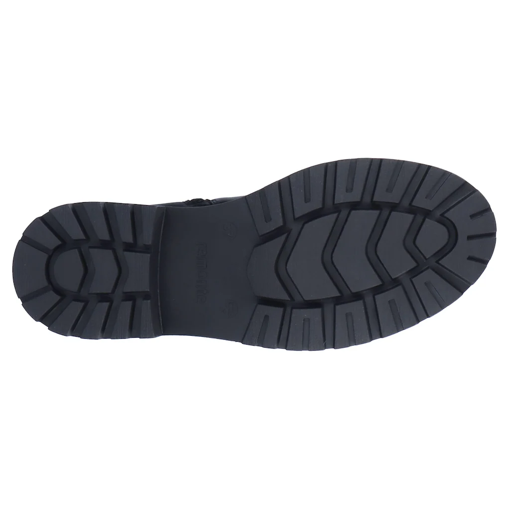 Remonte Stiefel Blockabsatz Businesschuh Langschaftstiefel Innenreißverschluss ▷ für Flash Sale
