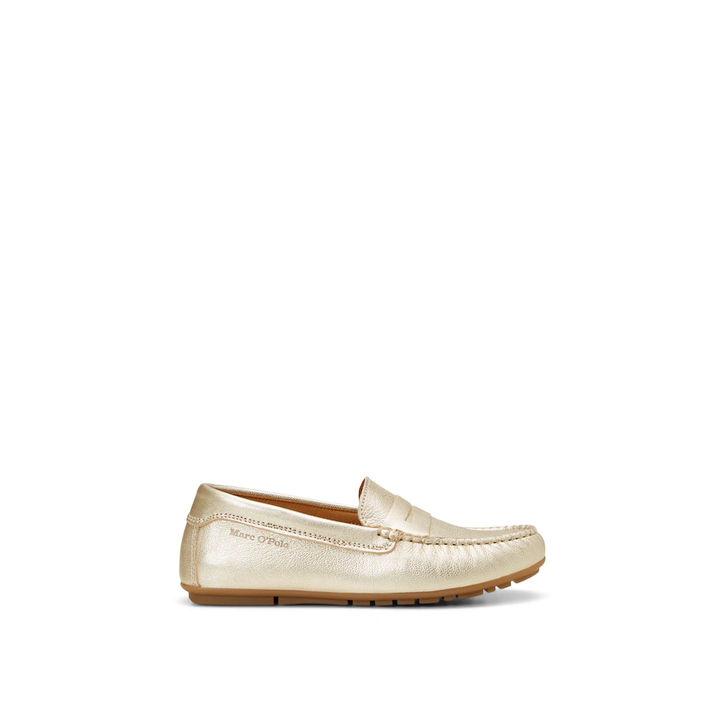 Marc O'Polo Mokassin »aus Rindleder mit Metallic-Glanz« ▷ für Osterangebot