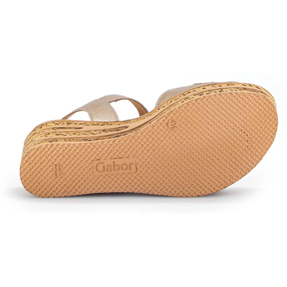 Gabor Keilsandalette Sommerschuh Sandale Keilabsatz mit Gabor Best Fitting-Ausstattung online bestellen Valentinstagsangebot