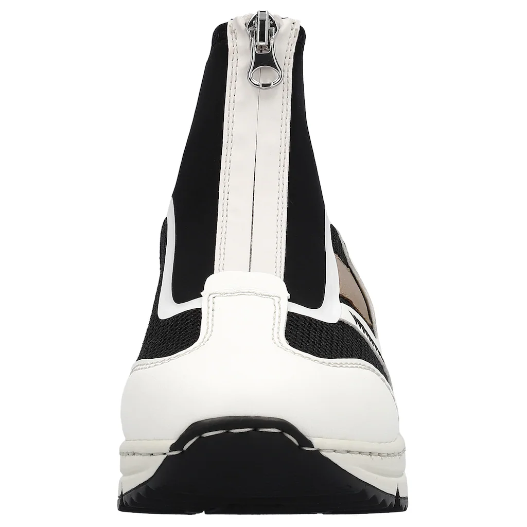 Rieker Schlupfboots Keilabsatz Sneaker High Top-Sneaker mit modischen Ziernähten online kaufen Jubiläumsangebot