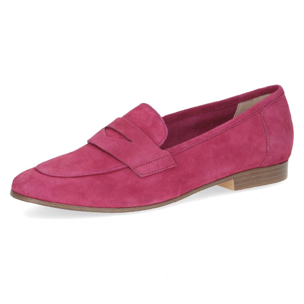 Caprice Slipper Blockabsatz Businessschuh Schlüpfschuh mit Zierriegel