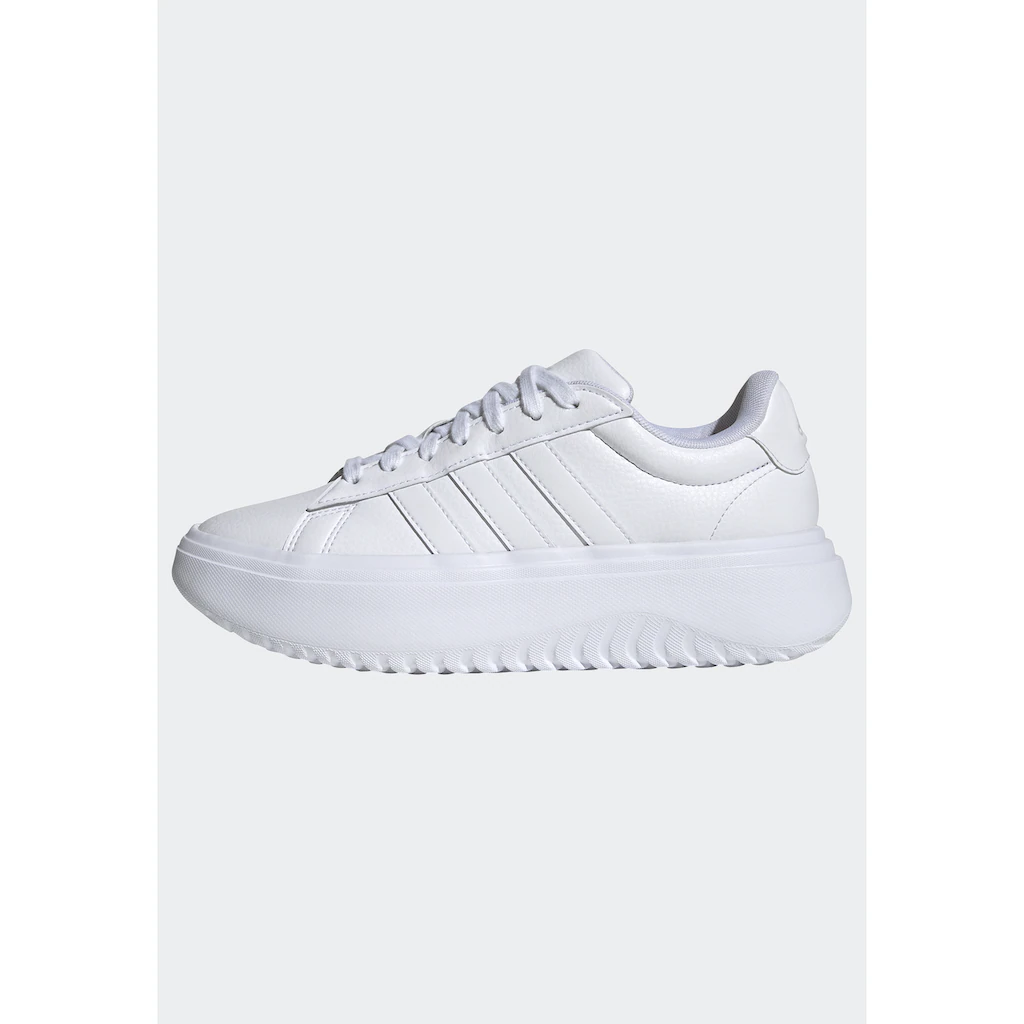 adidas Sportswear Sneaker »GRAND COURT PLATFORM« Design auf den Spuren des adidas Superstar auf Raten Neueste Mode