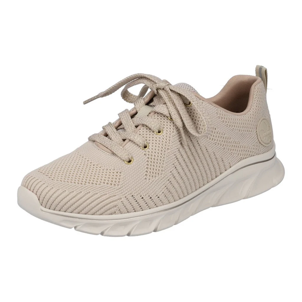 Rieker Sneaker mit leichter Laufsohle Freizeitschuh Halbschuh Schnürschuh online kaufen